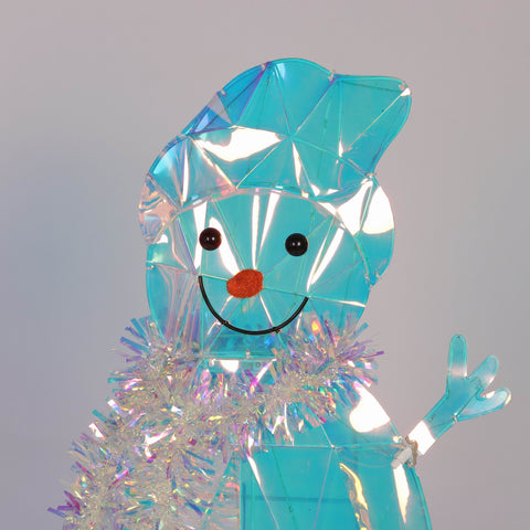 Christmas Pre-Lit Snowman Décor