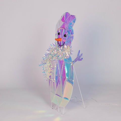 Christmas Pre-Lit Snowman Décor