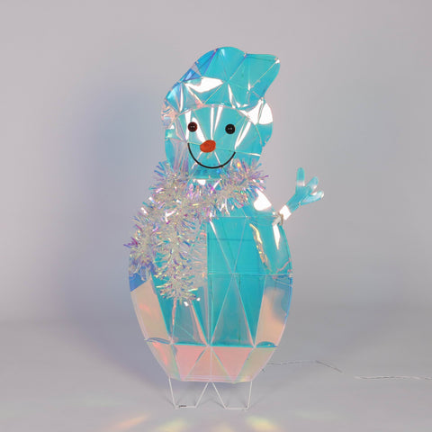 Christmas Pre-Lit Snowman Décor