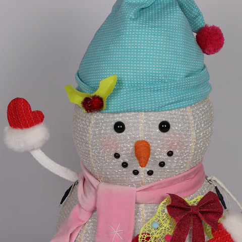 Christmas Pre-Lit Snowman Décor