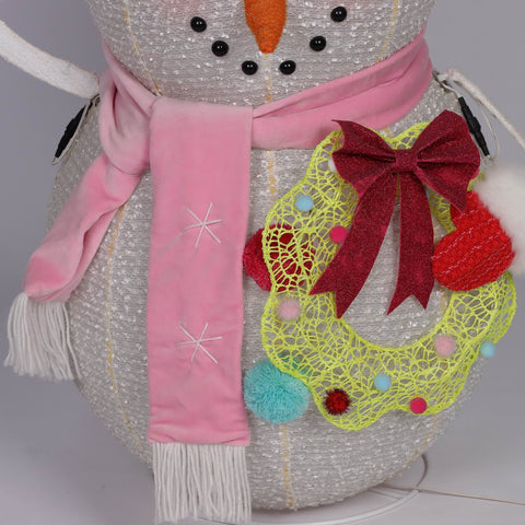 Christmas Pre-Lit Snowman Décor