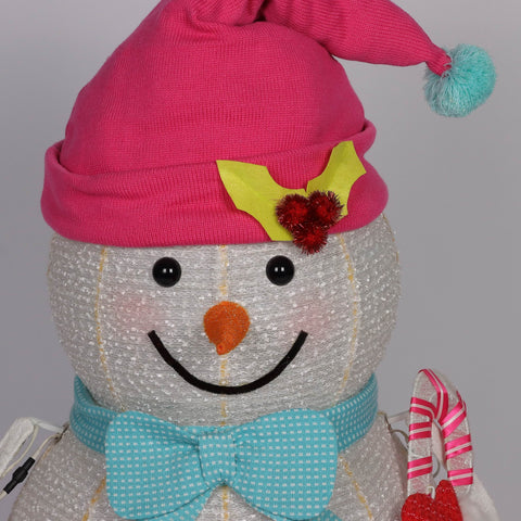 Christmas Pre-Lit Snowman Décor