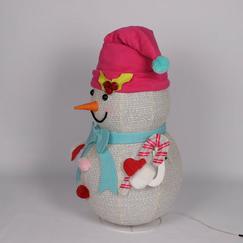 Christmas Pre-Lit Snowman Décor