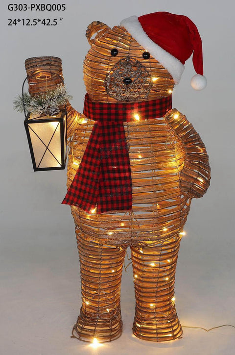 Christmas PRE-LIT OUTDOOR decor