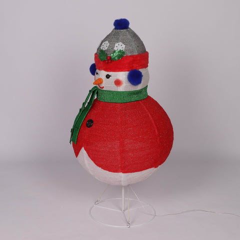 Christmas Pre-Lit Snowman Décor