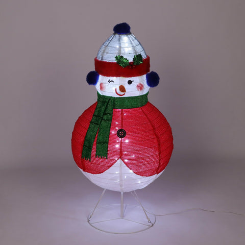 Christmas Pre-Lit Snowman Décor