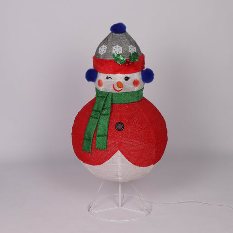 Christmas Pre-Lit Snowman Décor