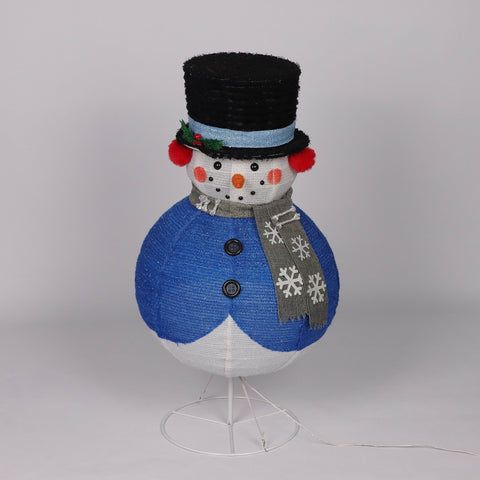 Christmas Pre-Lit Snowman Décor