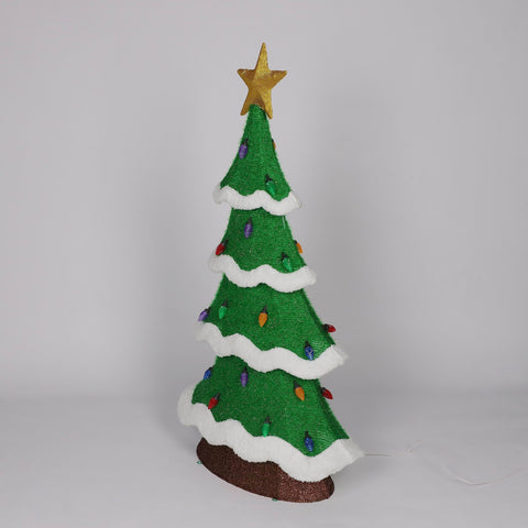 Pre-Lit Christmas Tree Décor