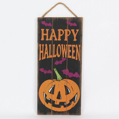 Happy Halloween Pumpkin MDF Wall Décor