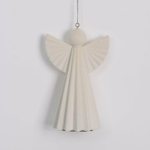 Ivory Angel Christmas Ornament