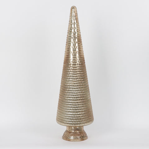 Christmas7.75*27.0''Glass Tree Décor W/Lite
