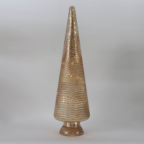 Christmas7.75*27.0''Glass Tree Décor W/Lite
