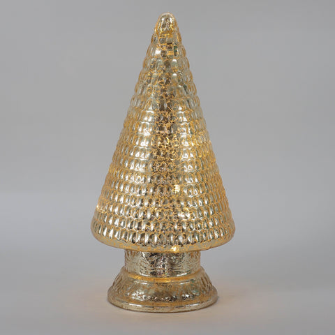 Christmas 6.0*12.25*0.0'' Glass Tree Décor W/Lite