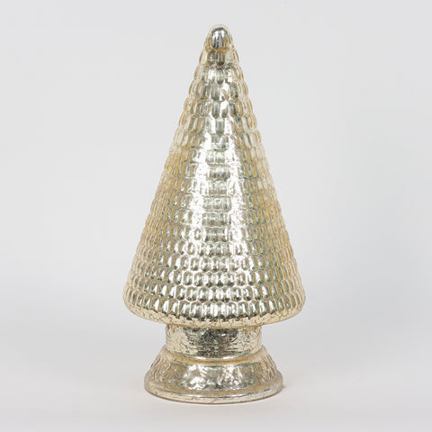 Christmas 6.0*12.25*0.0'' Glass Tree Décor W/Lite