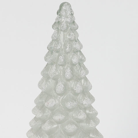 Christmas 5.5*12.0*0.0'' Glass Tree Décor W/Lite | Christmas Decor | Festive Holiday Decoration