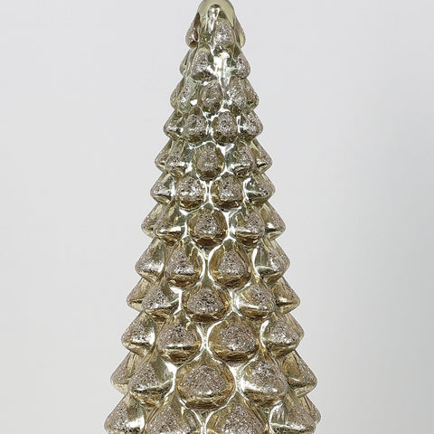 Christmas 8.0*20.0''Glass Tree Décor W/Lite