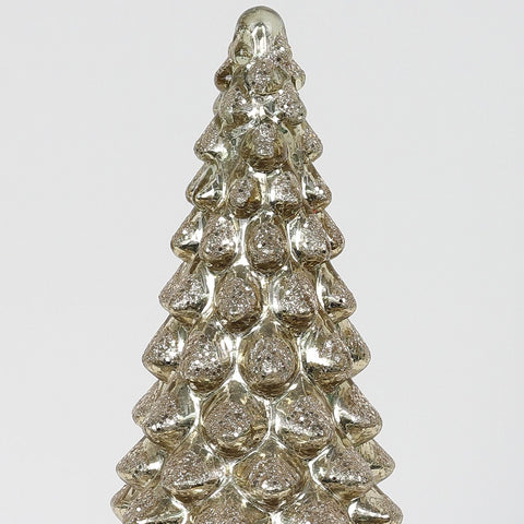 Christmas 5.5*12.0*0.0'' Glass Tree Décor W/Lite | Christmas Decor | Festive Holiday Decoration