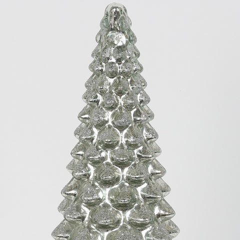 Christmas 7.0*16.0*0.0'' Glass Tree Décor W/Lite
