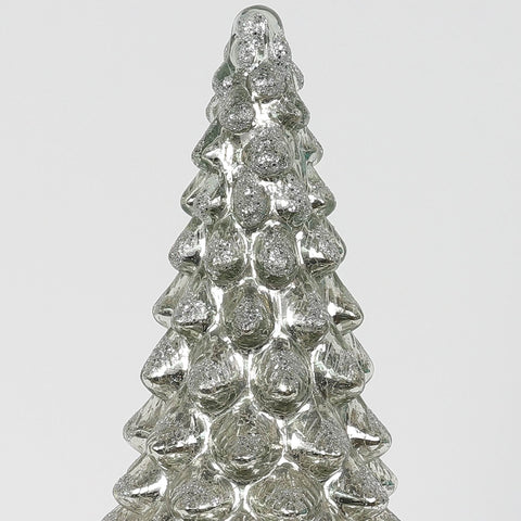 Christmas 5.5*12.0*0.0'' Glass Tree Décor W/Lite