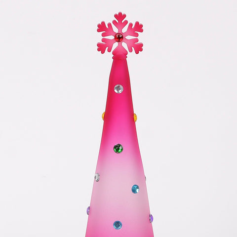 Christmas Glass Tree Cone