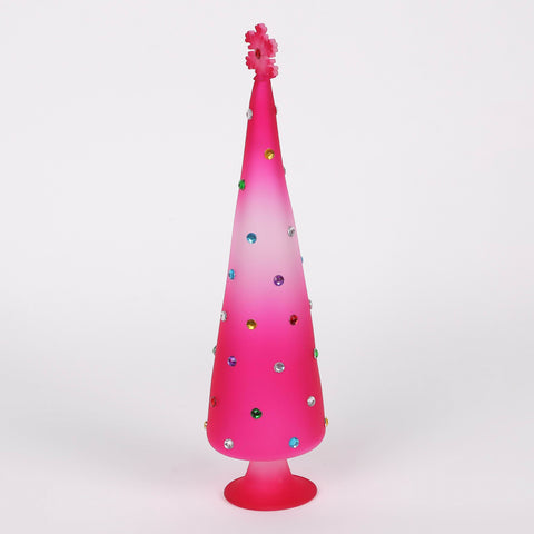 Christmas Glass Tree Cone