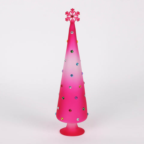 Christmas Glass Tree Cone