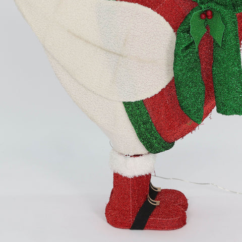 Pre-Lit Christmas Hen Décor