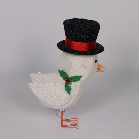 Pre-Lit Christmas Chicken Décor