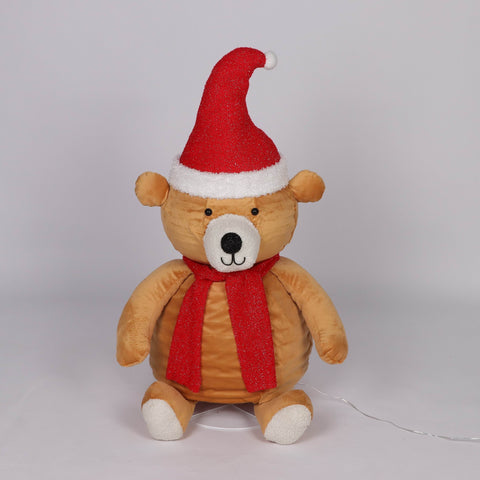Christmas Pre-Lit Bear Décor