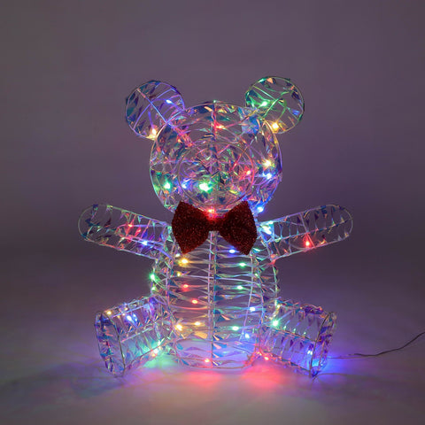 Christmas Pre-Lit Bear Décor