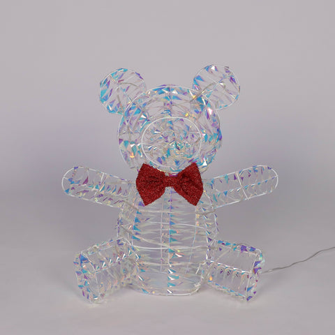 Christmas Pre-Lit Bear Décor