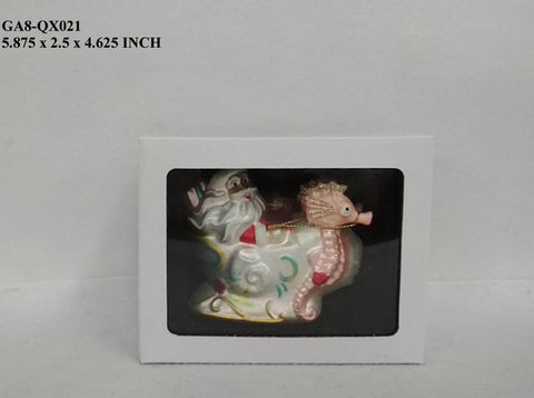 Christmas Glass Boxed Ornament