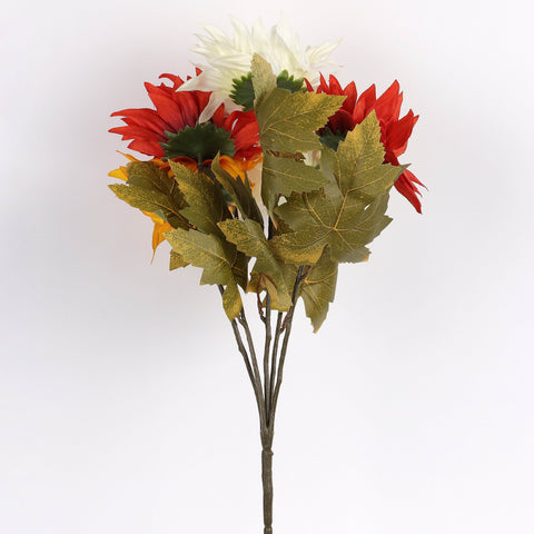 18''Mixed Sunflower Bush