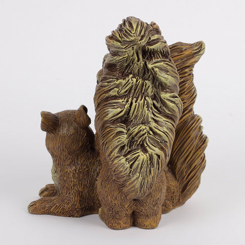 Resin Squirrels Décor