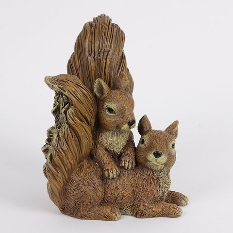 Resin Squirrels Décor