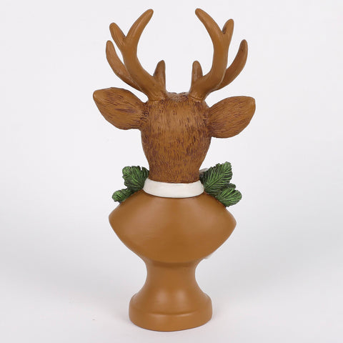 Christmas Resin Deer Head Décor