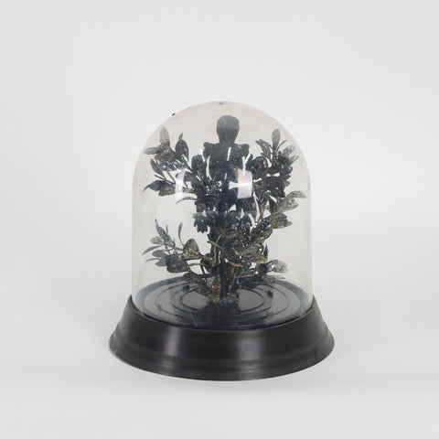 Halloween Dome W/ Skelton Décor