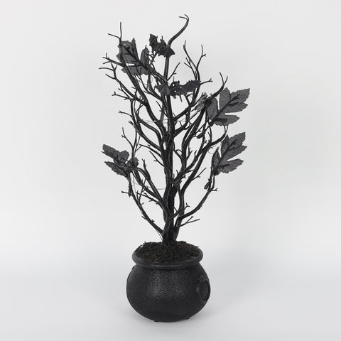 Halloween Light Up Bat Tree: Spooky Illuminated Decoration