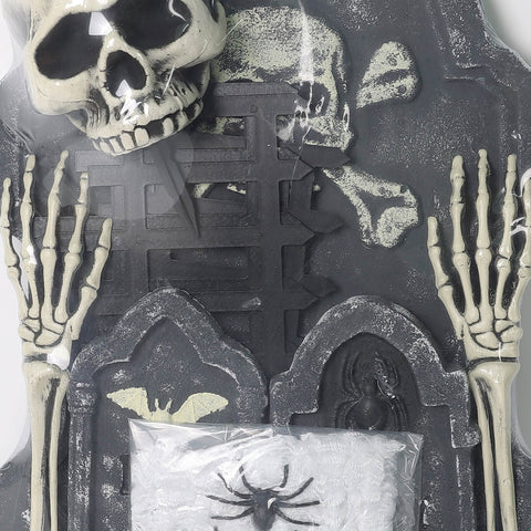 14.75*4.0*21.5''Skeleton Tombstone Décor