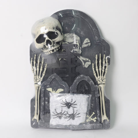 14.75*4.0*21.5''Skeleton Tombstone Décor