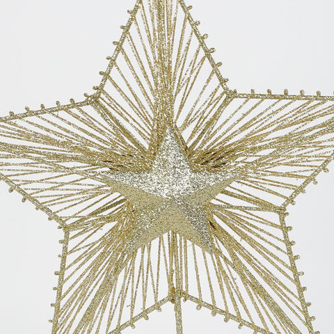 Christmas 8.75*2.375*11.0'' Tree Topper W/Lite