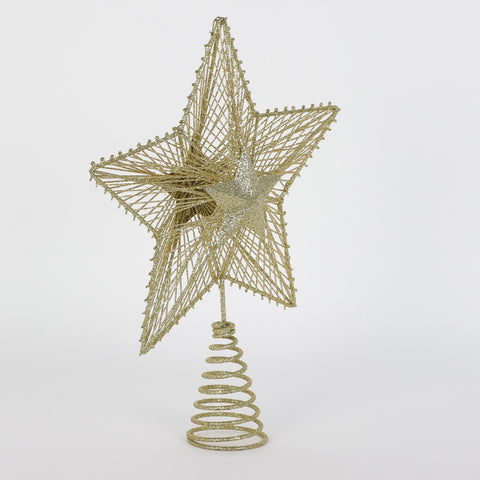 Christmas 8.75*2.375*11.0'' Tree Topper W/Lite