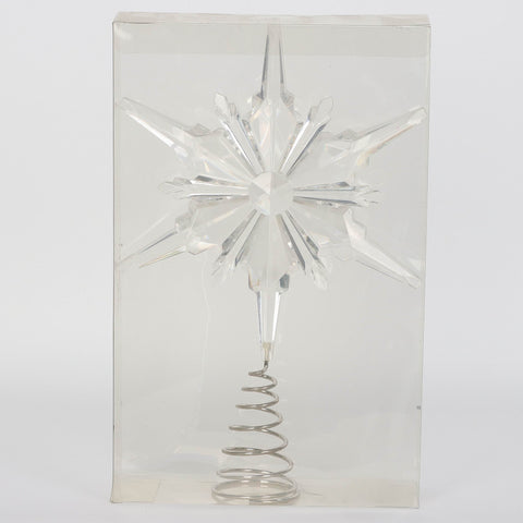 Christmas 8.25*2.5*13.0'' Tree Topper Décor