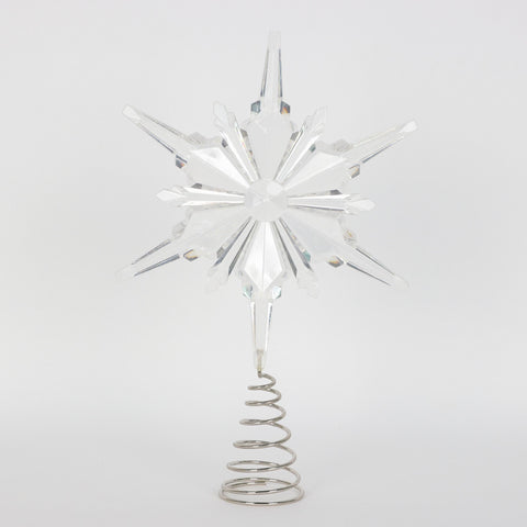 Christmas 8.25*2.5*13.0'' Tree Topper Décor