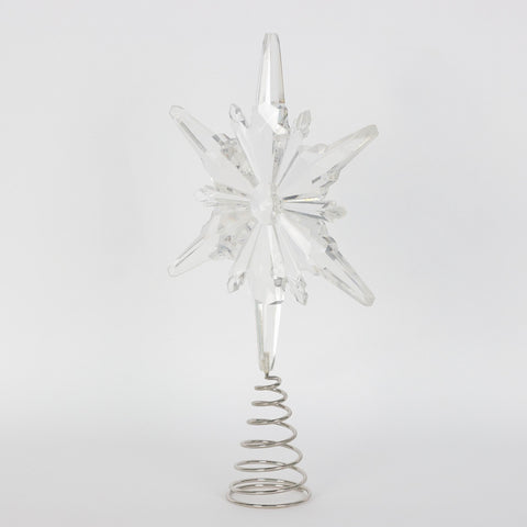 Christmas 8.25*2.5*13.0'' Tree Topper Décor