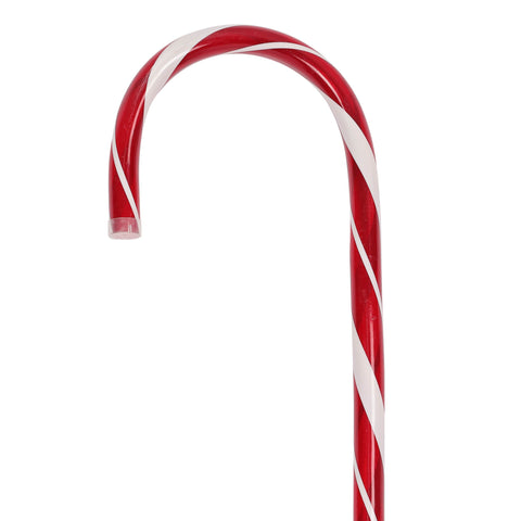 Candy Cane Striped Garden Stake