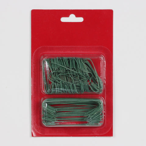 Green Ornament Hooks – Durable Decorative Hangers for Christmas Tree Ornaments