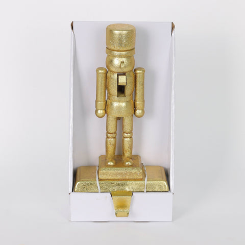 Wood Soldier Stocking Holder