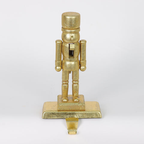 Wood Soldier Stocking Holder